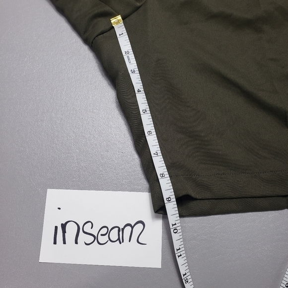 Roundtree and yorke easy care green mens shorts size 36 - Picture 9 of 9